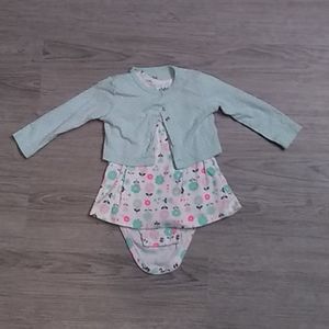 Onesie dress and matching jacket